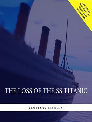 cover image of The Loss of the SS Titanic
